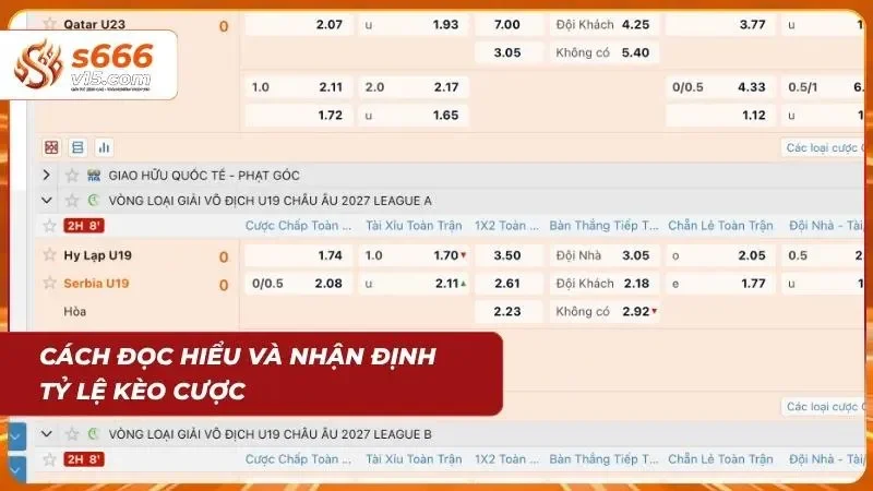 Cách Bắt Kèo Bóng Đá | Bí Quyết Cá Cược Hiệu Quả Cho Tân Thủ 4 Các tiêu chí cơ bản hỗ trợ cược thủ bắt nhịp không gian đặt cược