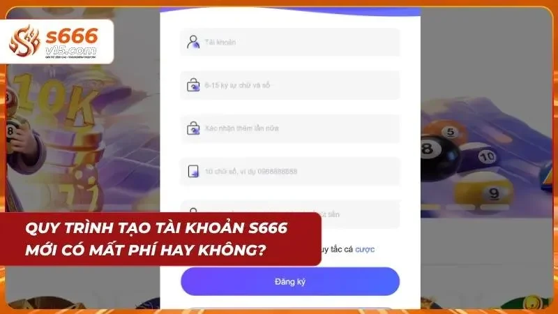 Tạo tài khoản mới hoàn toàn miễn phí