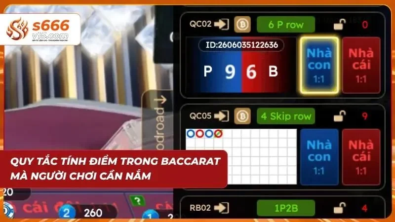 Luật Chơi Baccarat - Hướng Dẫn Chi Tiết Từ A-Z Cho Người Mới 3 Quy chuẩn quy đổi giá trị các quân bài và luật quyết định rút thêm lá bài thứ ba kịch tính