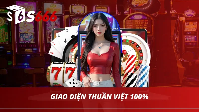 Trang chủ 39 S666 mang đến cho người chơi giao diện thuần Việt